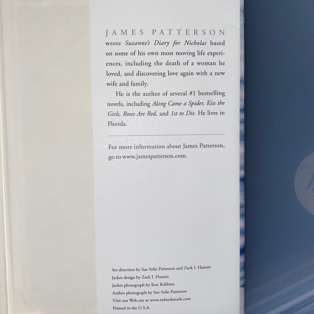 James Patterson Book - Picture 3 of 3